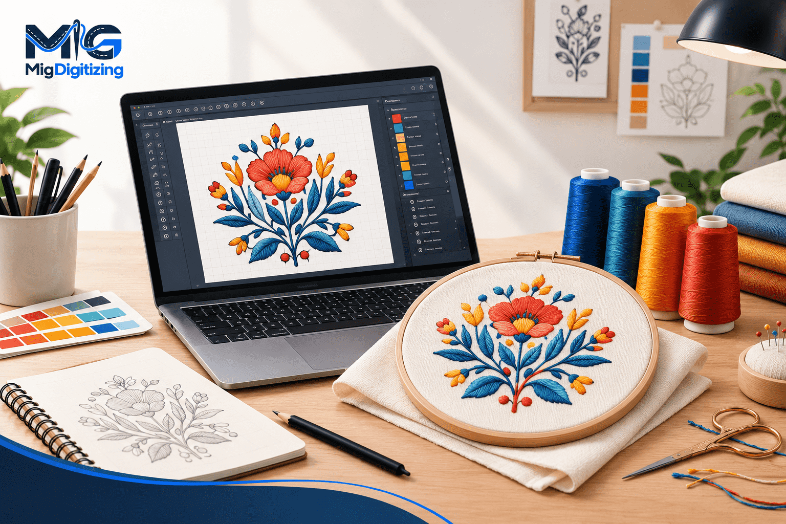 create your own embroidery designs