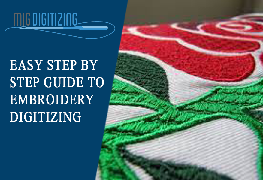 Easy Step by Step Guide to Embroidery Digitizing
