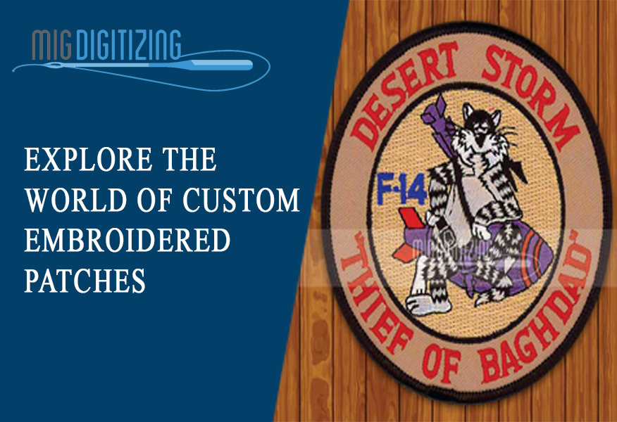 Explore The World Of Custom Embroidered Patches