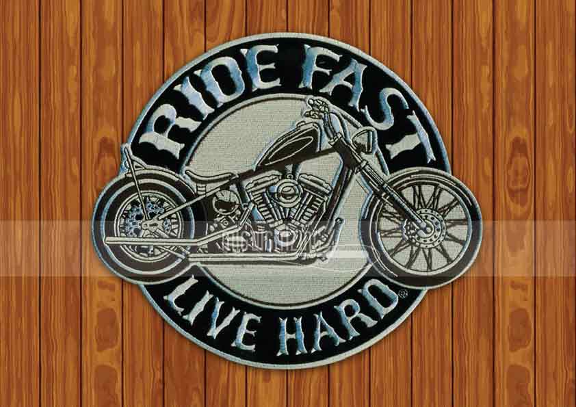 ride-fast-motorcycle-embroidered-patch